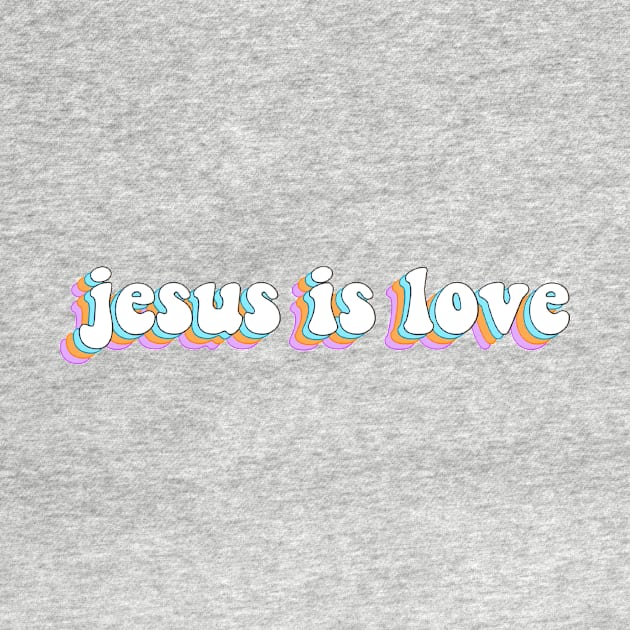 jesus is love by mansinone3